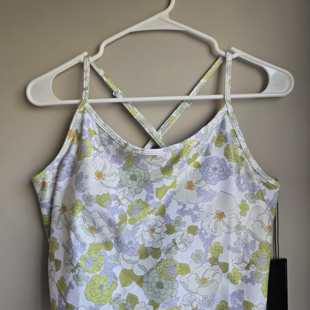 Floral Spaghetti Strap Top